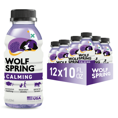 UPC: 0850038094034 | Wolf Spring Calming Drink For Dogs | 12-Pack