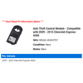 thumbnail image 2 of Anti-Theft Control Module - Compatible with 2009 - 2015 Chevrolet Express 4500 - AC Delco, 2 of 2