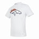 thumbnail image 4 of NFL Playera Aficionado Básica Denver Broncos Blanco para Hombre, Talla Chica, 4 of 9