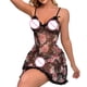 thumbnail image 5 of Gibobby Conjunto de lencería Lencería Erótica Sexy para Mujer, Mono de Piel Sexy y Casual, Baby Doll Mujer Sexy con Correa de Piel(Negro, CH), 5 of 5