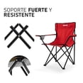 thumbnail image 2 of Sillas de Camping Duralife Camping 4 Piezas Rojo, 2 of 7