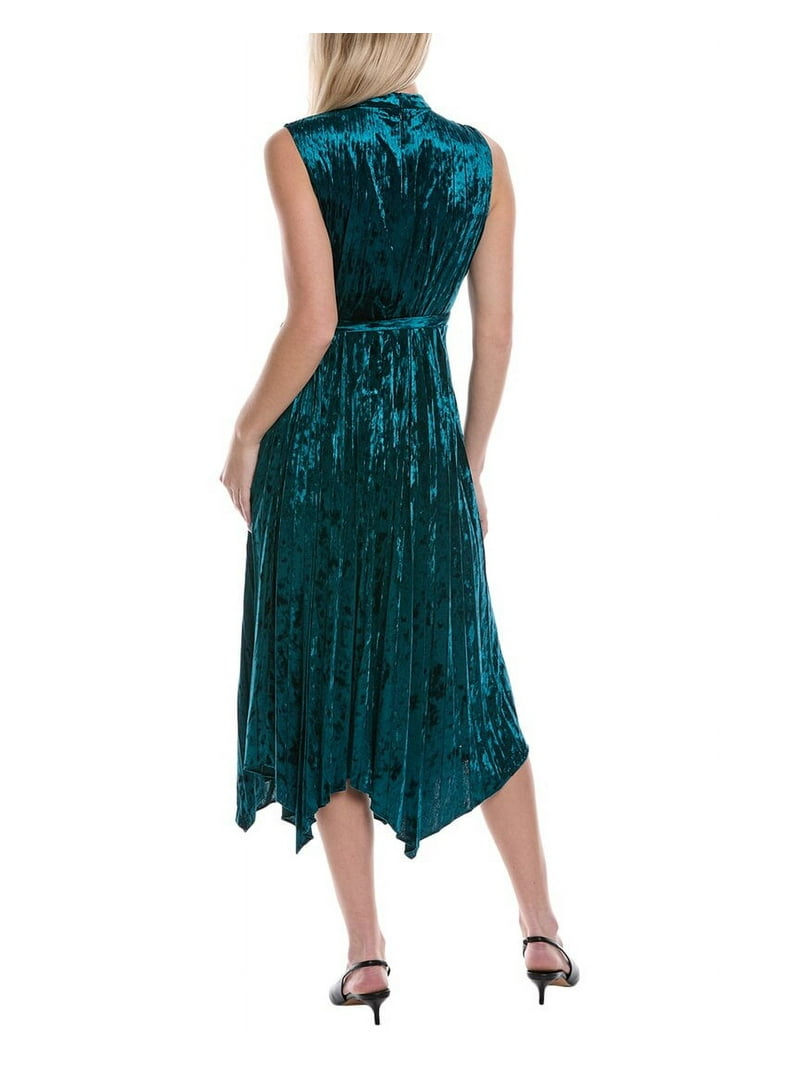 womens midi dress with short sleeves Women's Lexi Short Sleeve Fit & Flare Midi Dress | Black