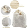 thumbnail image 4 of 50 Pack Muslin Bags Burlap Bags,Bexikou 4 x 3 Inches Cotton Muslin Drawstring Bags,Tea Spice Bags for Sachet, Teas, Crafts, Spices, Soaps, Jewellery, Parties, Wedding Favors and Home Decor, 4 of 6