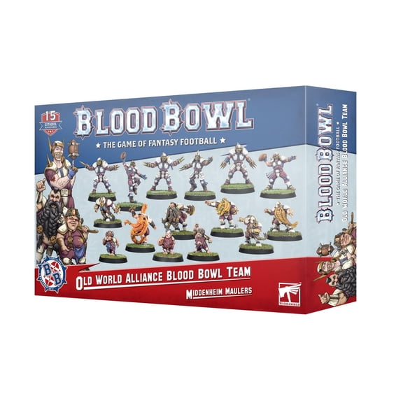 Games Workshop - Blood Bowl - Old World Alliance Team Middenheim Maulers