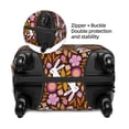 thumbnail image 3 of Fotbe Flower Bunny Luggage Cover Protector,Suitcase Protector,Scratch and Dirt Resistant,Fits 18-32 Inch Luggage-Medium, 3 of 8