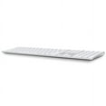 thumbnail image 4 of Restored 2021 Apple Magic Keyboard with Touch ID and Numeric Keypad A2520 EMC 3957 Silver with White Keys (Refurbished), 4 of 5