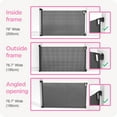 thumbnail image 7 of Perma Child Safety 79 in. Wide x 38 in. Tall Black Ultimate Retractable Baby Gate, 7 of 7