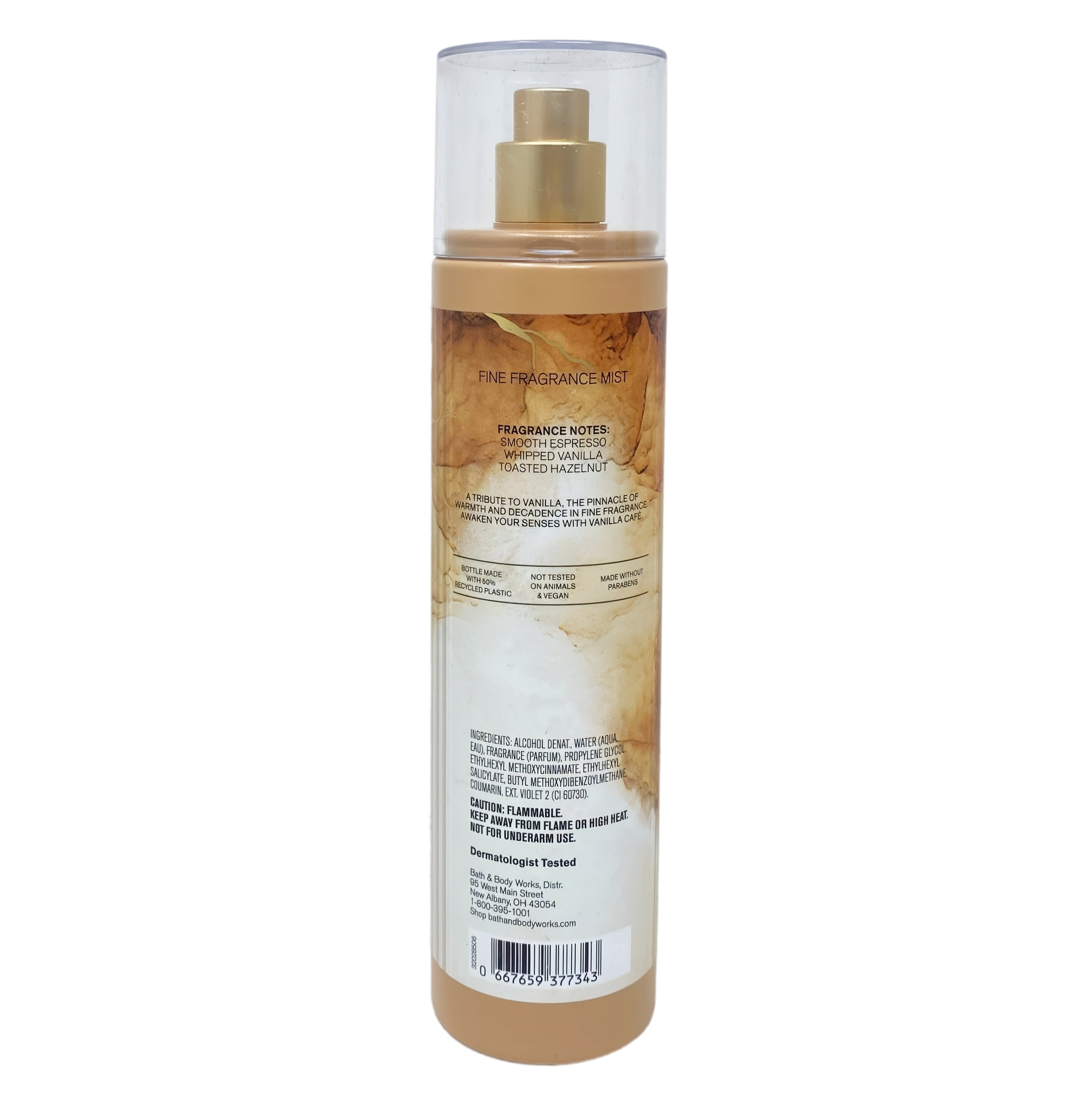Bath & Body Works Vanilla Café Ultimate Hydration Body Cream, Fine Fragrance Mist and Shower Gel with a Creamy Rose Bar Soap
