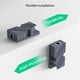 thumbnail image 3 of Kit de Adaptador de Cable de Ethernet, Adaptador de Interfaz Poe Inyector Poe Estable Y Confiable RJ45 Conexión Fácil para Starlink Dishy V2, 3 of 7
