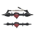 thumbnail image 4 of KLKCMS RC Front Rear Axle Housing DIY Accessories Upgrades Kits for D91 D96 1/12 RC Black Front Rear, 4 of 9