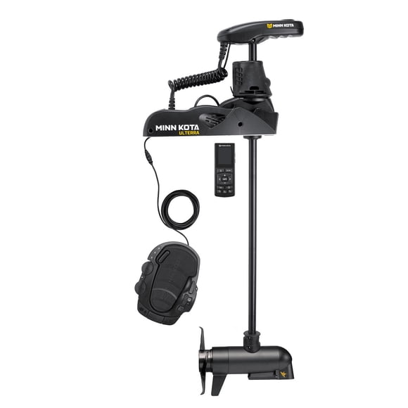 Minn Kota Trolling Motor 1358971 Ulterra; Freshwater; Electric Steer; Variable Speed Forward And Reverse; 80 Pound Of Thrust; 60 Inch Length; Bow Mount; 24 Volts; 56 Ampere