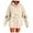 Beige, variant on Telankuip Christmas Hoodies Sweatshirts for Women Cute Letter X-Mas Tree Drawstring Pullover Hoodies Oversized Drop Shoulder Cozy Long Sleeve 2025 Xmas Holiday Hooded Tops White XL