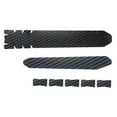 thumbnail image 4 of Splihome Bicycle Protection Carbon Fiber Sticker Down Tube Bottom Sticker Accessories red, 4 of 9
