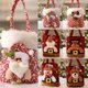 thumbnail image 3 of Bolsa de regalo de Papá Noel, muñeco de nieve, ciervo, bolsa de regalo para niños, bolsa de dulces, bolso de Navidad, decoración de Feliz Navidad, paquete de mano, Año Nuevo, 3 of 4