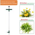 thumbnail image 4 of Weed Puller, Stand Up Weeder Hand Tool, Long Handle Garden Weeding Tool with 3 Claws, Hand Weed Hound Weed Puller for Dandelion, Standup Weed Root Pulling Tool and Picker, Grabber (1 Pack), 4 of 8