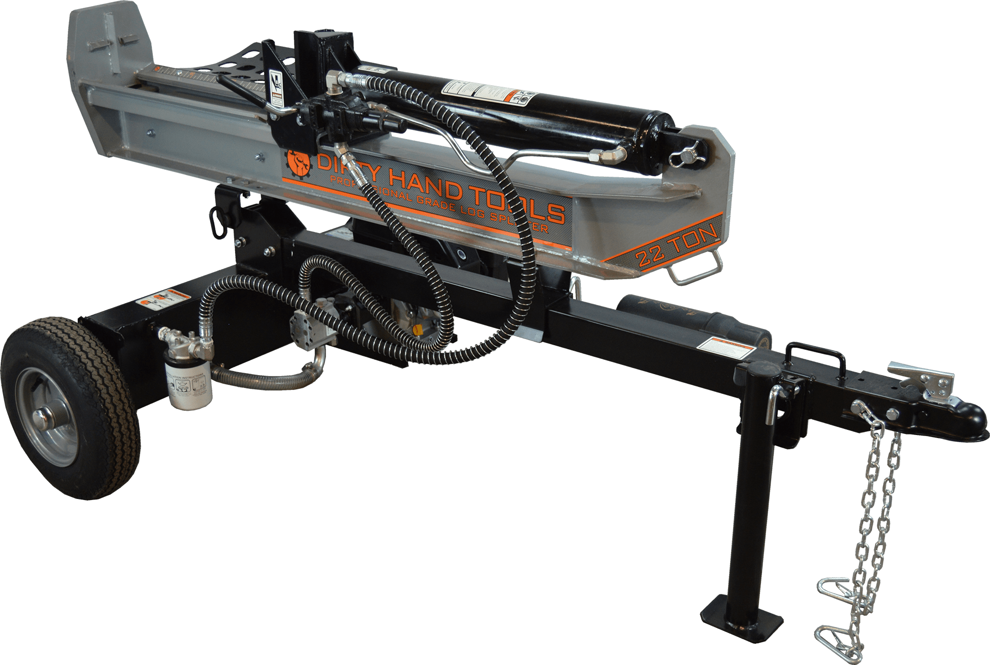 Dirty Hand Tools 22 Ton Horizontal Vertical Log Splitter, Kohler Engine by Dirty Hand Tools