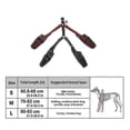 thumbnail image 2 of Zapatos para perros, botas impermeables ajustables para perros, zapatos transpirables para mascotas para caminar al aire libre, zapatos suaves para bulldog francés para mascotas, 2 of 3