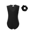 thumbnail image 2 of TTAO Gymnastics Leotards for Girls Practice Outfits Tumbling Ballet Dance Unitard Sleeveless Bodysuit Black 4, 2 of 5