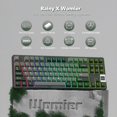 thumbnail image 2 of Teclado Rainy75 QK87 75% con interruptor POM RGB de pantalla multimedia, 2 of 7