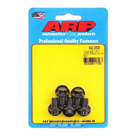 Arp Bolt Kit 12pt 5pk 3/8-16 x 0.500
