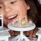 thumbnail image 2 of Mini Dollhouse Shelf Wooden Storage Organizing Small Items Light Brown 1Pcs, 2 of 5