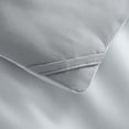 thumbnail image 5 of RUIKASI 2-Piece Pinch Pleated Embroidery Comforter Set,Teen Modern Bedding Set,Twin, White/Gray, 5 of 7