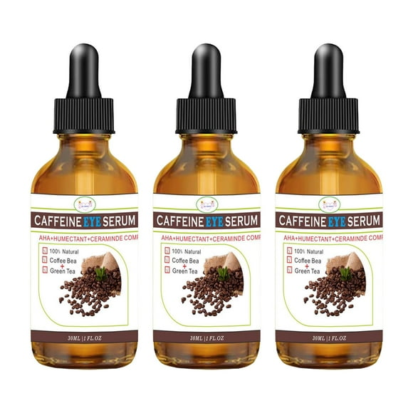 Suero de ojos con , aceite esencial hidratante para bolsas de ojos, elimina la hinchazón 3 piezas Sunnimix suero de ojos