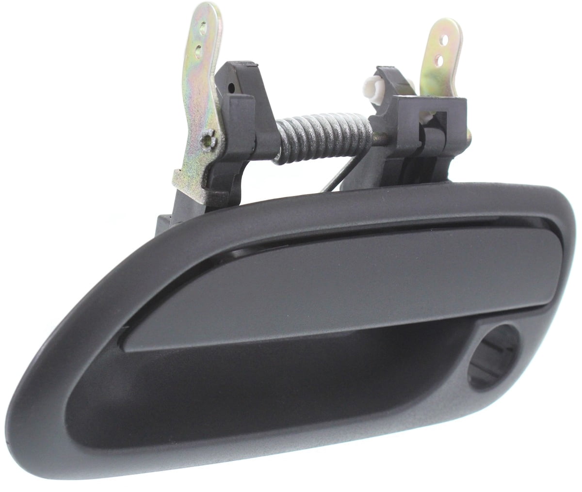 Replacement REPS462174 Exterior Door Handle Compatible with 2000-2004 Subaru Outback Legacy Front, Left Driver Textured Black