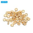 thumbnail image 3 of Unique Bargains 8mm Spacer Beads, 100pcs Bead Spacers Rhinestone Round Bulk Beads Wave for Jewelry Making, Yellow, 3 of 5