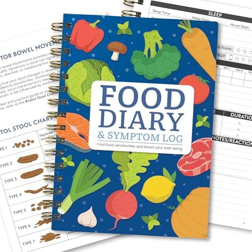 Food Diary & Symptom Log Book: Tracks meals/symptoms (FODMAP/Keto), 200 – Office
