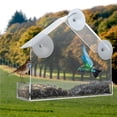 thumbnail image 3 of Youkk Clear Acrylic Bird Feeder Window Bird Feeders with Strong Suction Cups for Outside Window, 3 of 6