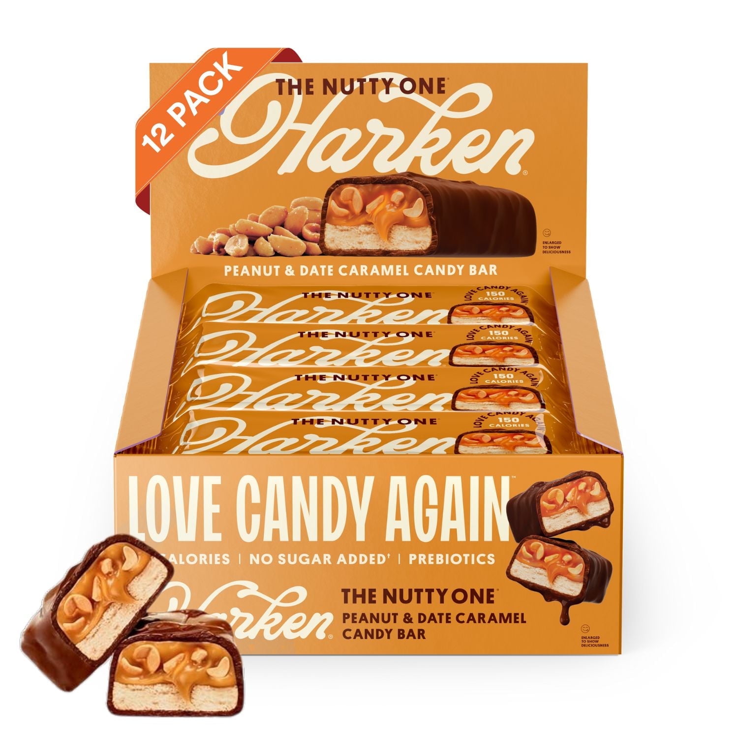 Harken The Nutty One Candy Bar with Peanuts 1 Each