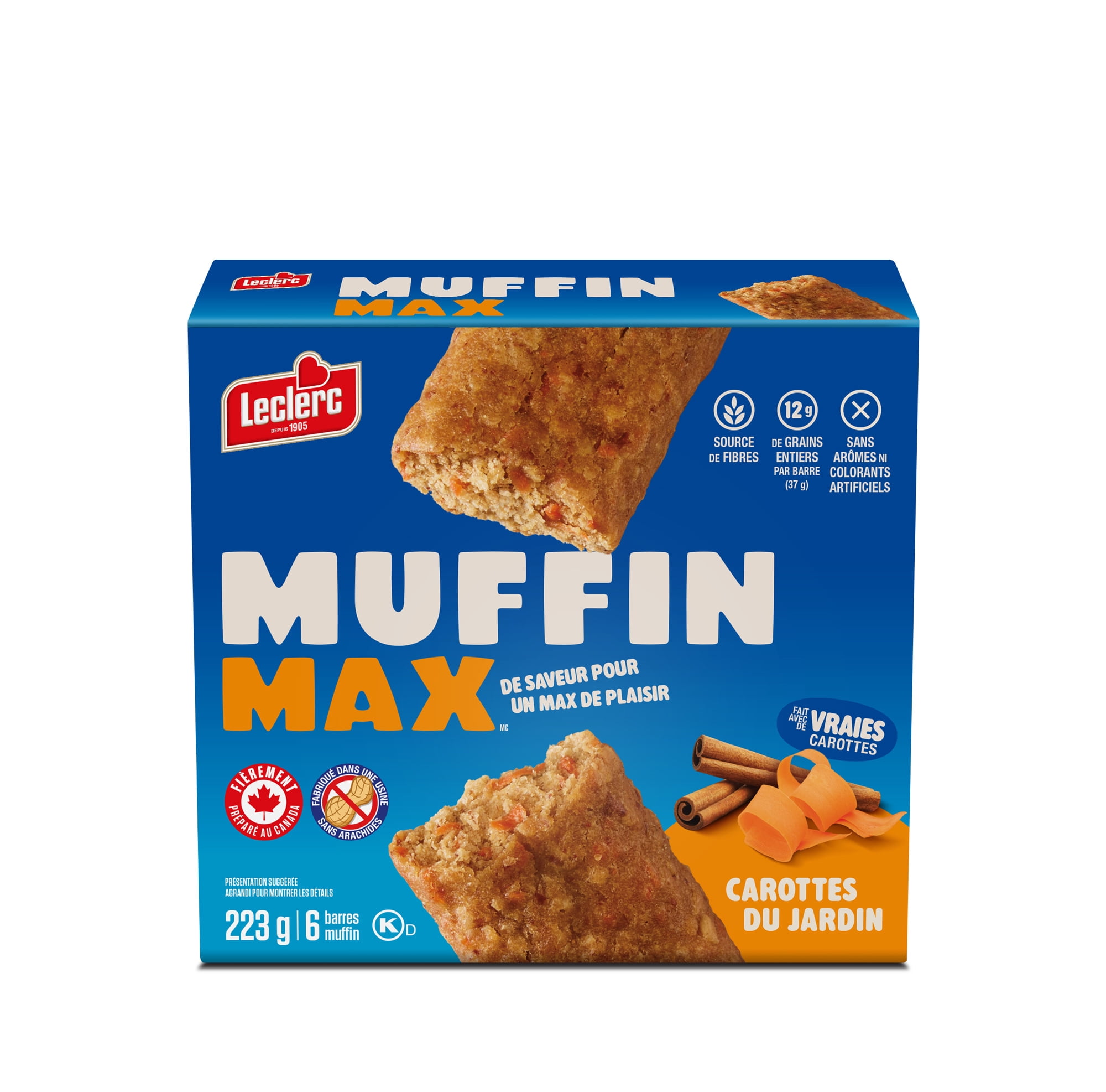 Muffin Max Barres Muffin Carottes
