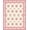 Pink Cream, Pattern 20, variant on ODIKA 8'x10' Washable Area Rug Pink Long Vintage Scroll Border Sage Bathroom Runway Bedside for Living Room, Under Sectional, Family , Durable, Non-Slip