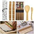 thumbnail image 1 of Usmixi DIY Set Sushi 10 Piece Set Sushi Roll Curtain Shutter Chopsticks, 1 of 5