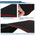 thumbnail image 3 of Car Non-Slip Mat for Hyundai Kona Electric EV MY 2020-2022 Door Groove Gate Pad Non-Slip Door Cup Arm Box Storage Mat Pad Red 18 Pcs, 3 of 6