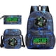 thumbnail image 1 of New style cartoon Stitch schoolbag three-piece elementary and middle school students backpack, 1 of 1