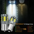 thumbnail image 3 of 2pcs 1156 LED spare bulbs white reverse light, 3 of 5