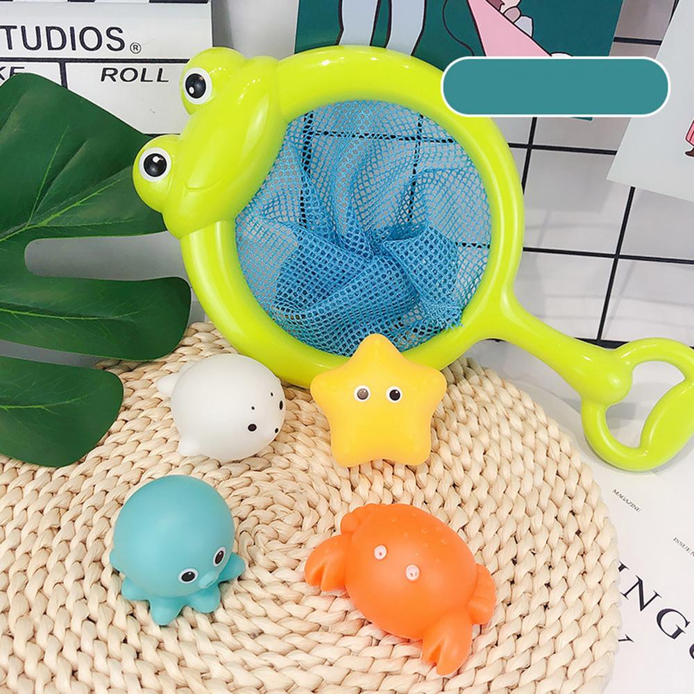 Famure Bath Toys for Toddlers Age 2-4 Bathtub Toys Fishing Net Colorful Sea  Animal ToysBath Toy for Toddlers Kids Infants Girls Boys amazing 