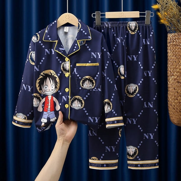 2023 New Spiderman Kids Pijama Ice Silk Pijamas Set Otoño Ropa de manga larga para niños Ropa de dormir Conjuntos de pijamas para Kids14 altura 125-135cm zhangyuxiang CONDUJO