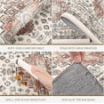 thumbnail image 2 of Kitchen Rug and Mat, Yamaziot Kitchen Runners Rugs Set of 3, Washable Non Slip Farmhouse Hallway Laundry Room Mat for Floor, Comfort Vinatge Boho Carpet, 2 of 6