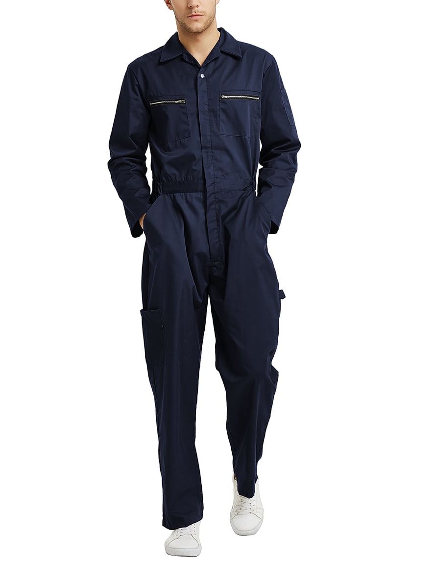 Royal Navy Men's White Fire Resistant Action Stations Combat Dress Coveralls 