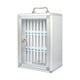 thumbnail image 1 of Casillero para teléfono móvil, organizador de bolsillo, con cerradura y asa, para almacenamiento portátil en la pared. 24 ranuras, 1 of 9
