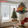 thumbnail image 2 of Metal Hanging Christmas Tree Wind Spinner - Vibrant Design with ' Live Easter OBÉ ' - Festive Yard and Garden Decoration, 2 of 7