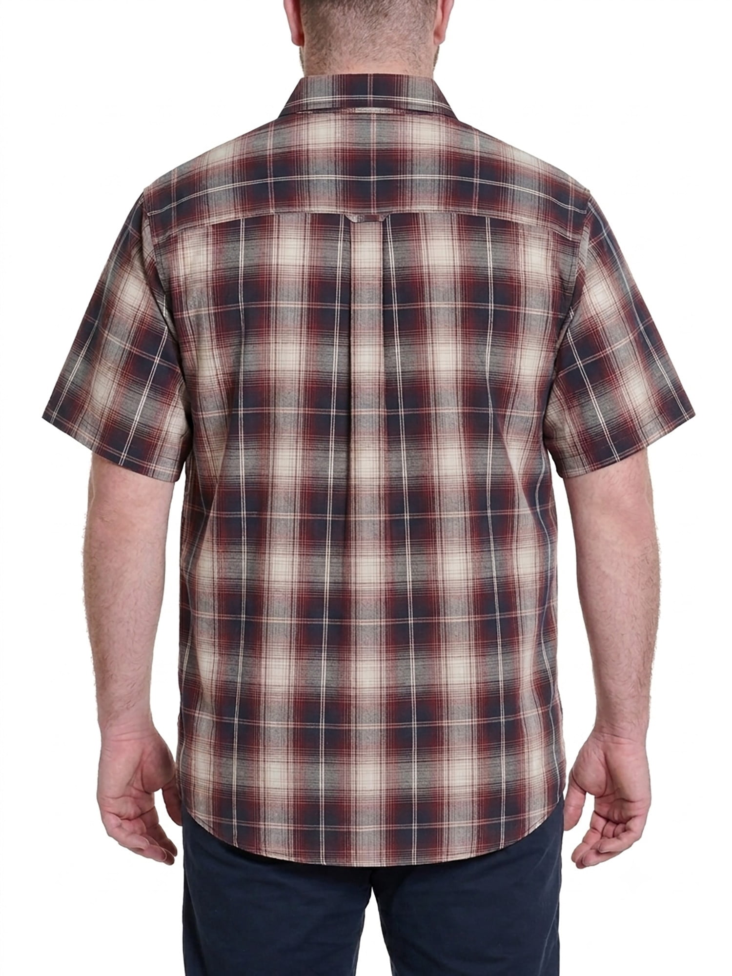 Wrangler Men's Big and Tall Plaid Shirts ,Big size up to 6XL and Tall size up to 5XT