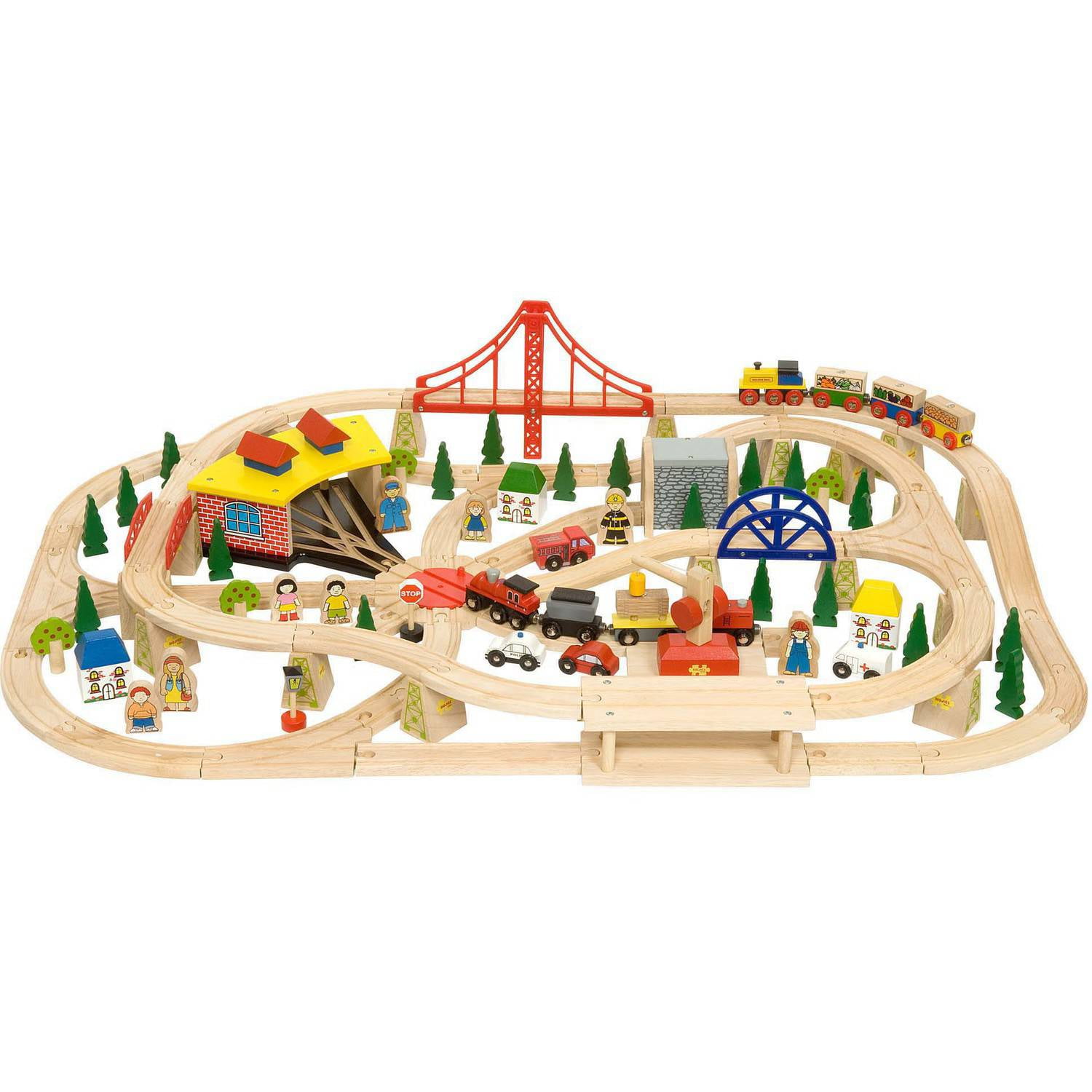 bigjigs freight train set