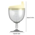 thumbnail image 4 of Baby Goblet Infante para Pequeños Alimentando Con Tapa Contra Las Topas Los Sin Derrames Copa Vino Bebés, 4 of 9