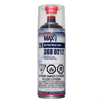 SprayMax 2K Urethane Hot Rod Satin Black 12 oz Spray Paint
