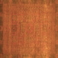 thumbnail image 1 of Ahgly Company Indoor Square Oriental Orange Modern Area Rugs, 8' Square, 1 of 4