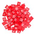 thumbnail image 1 of Milisten 100 Pcs Copeaux de Bois Naturels Rouges DIY 26 Lettres Anglaises Mots Alphabet Casse-Tête Boîte d'Écriture Développement Intellectuel Bébé Copeaux de Bois, 1 of 5